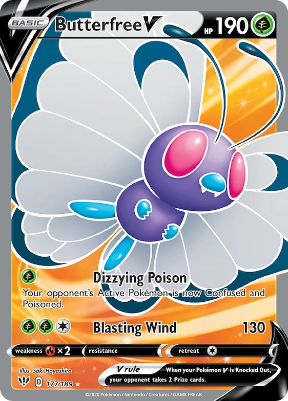 Butterfree V #177 – Darkness Ablaze