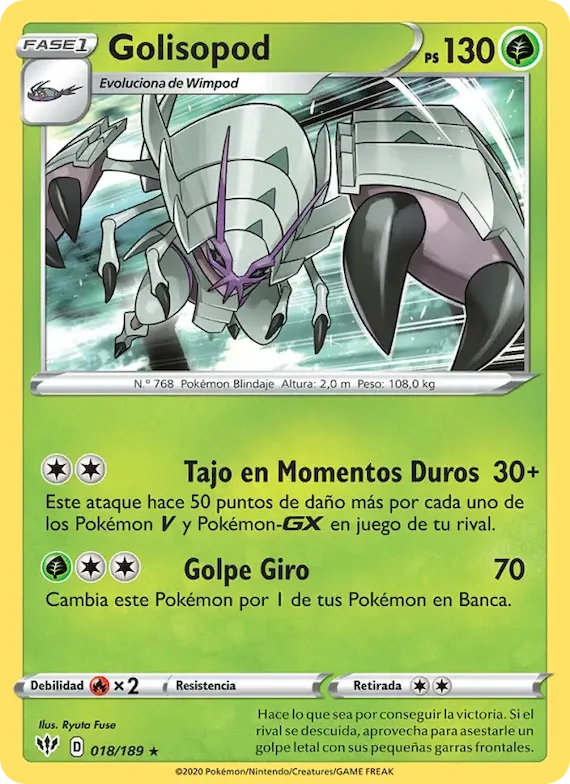 Golisopod 18 – Oscuridad Incandescente