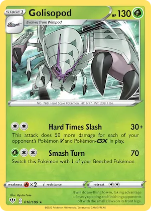 Golisopod #18 – Darkness Ablaze