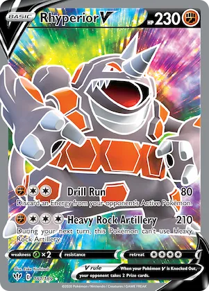 Rhyperior V #181 – Darkness Ablaze