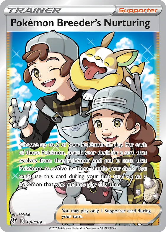 Pokémon Breeder's Nurturing #188 – Darkness Ablaze