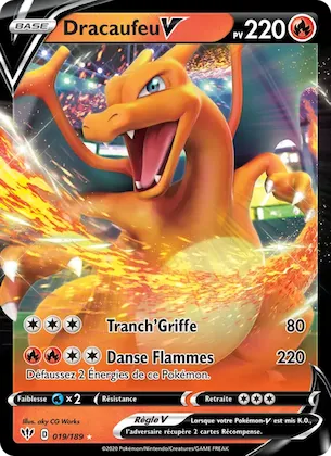 Dracaufeu V 19 – Ténèbres Embrasées