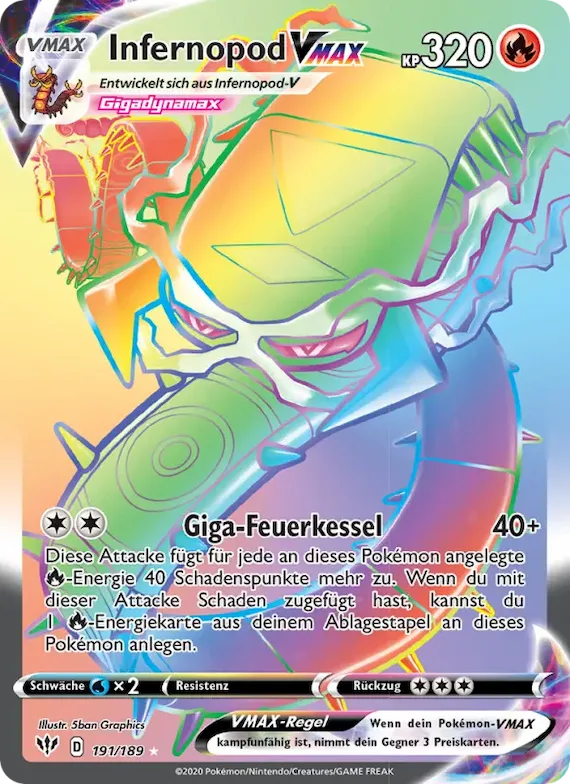 Infernopod VMAX 191 – Flammende Finsternis