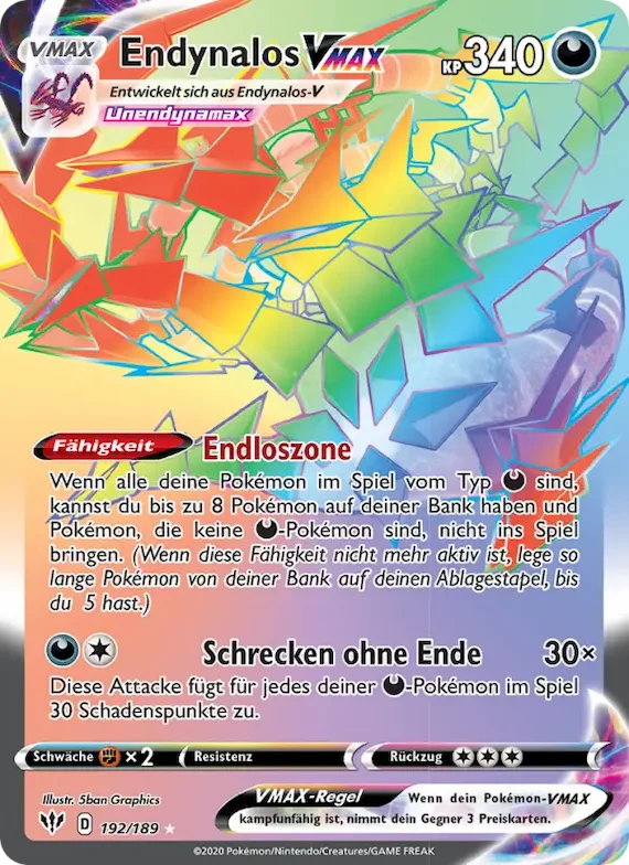Endynalos VMAX 192 – Flammende Finsternis