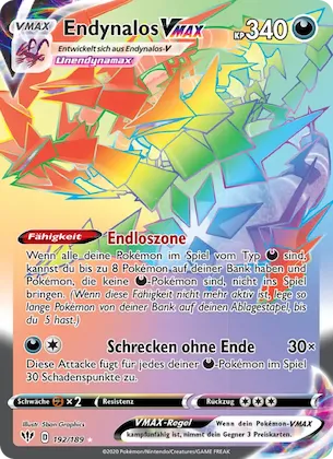 Endynalos VMAX Nr. 192 – Darkness Ablaze