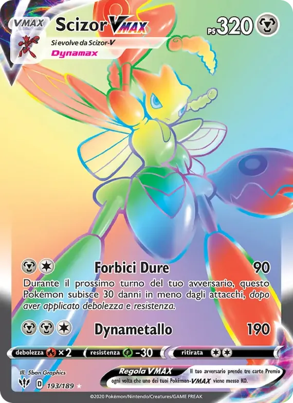 Scizor VMAX 193 – Fiamme Oscure
