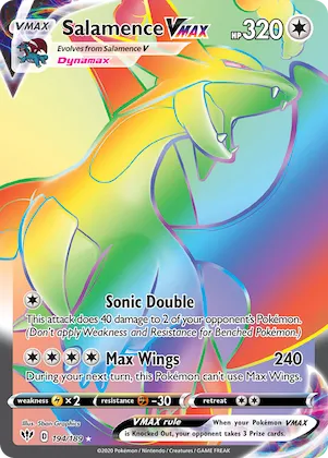 Salamence VMAX #194 – Darkness Ablaze