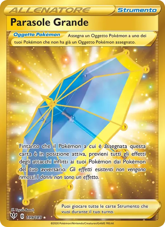 Parasole Grande 199 – Fiamme Oscure