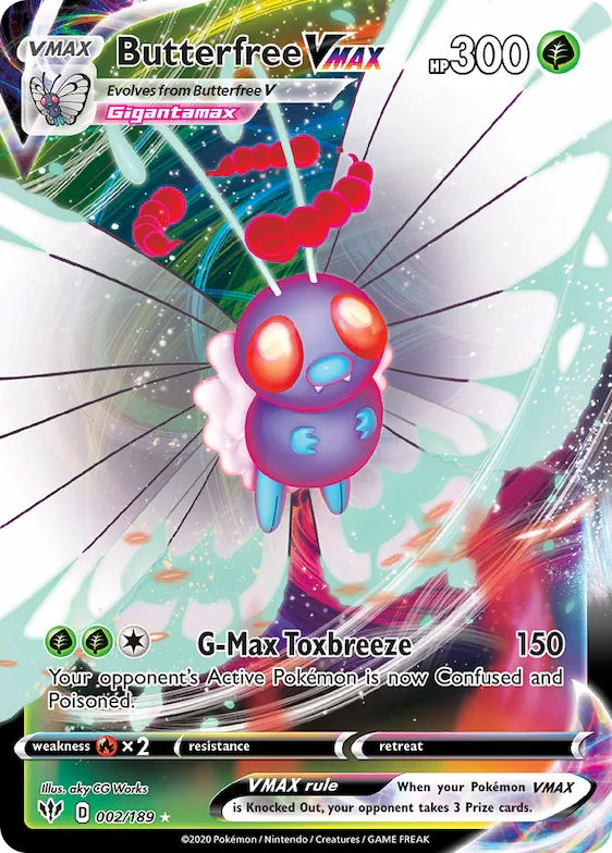 Butterfree VMAX #2 – Darkness Ablaze