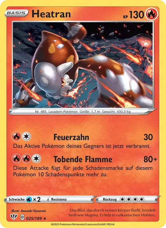 Heatran 25 – Flammende Finsternis