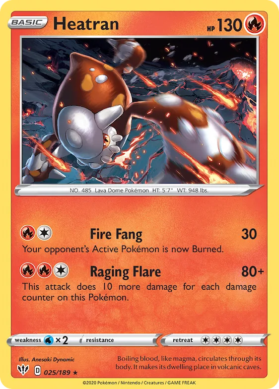 Heatran 25 – Escuridão Incandescente