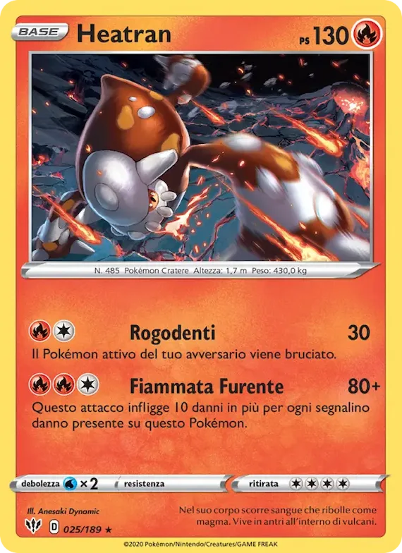 Heatran 25 – Fiamme Oscure