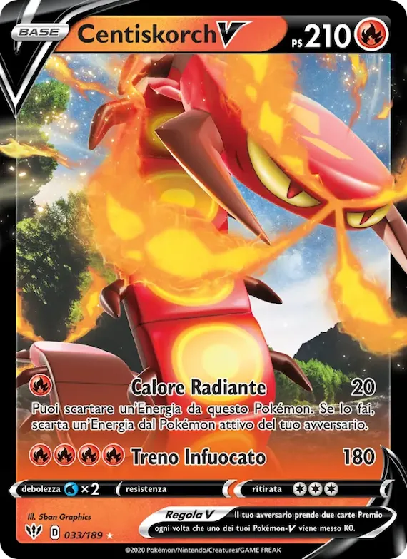 Centiskorch V 33 – Fiamme Oscure