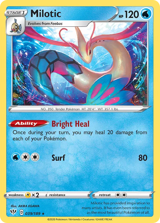 Milotic #39 – Darkness Ablaze