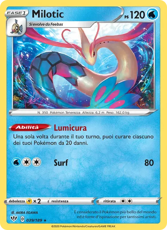 Milotic 39 – Fiamme Oscure