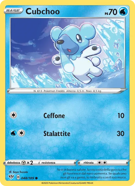 Cubchoo 48 – Fiamme Oscure