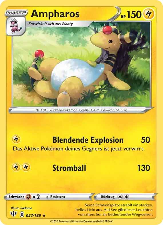 Ampharos 57 – Flammende Finsternis