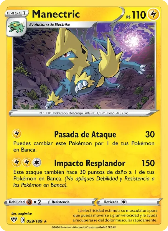 Manectric 59 – Oscuridad Incandescente