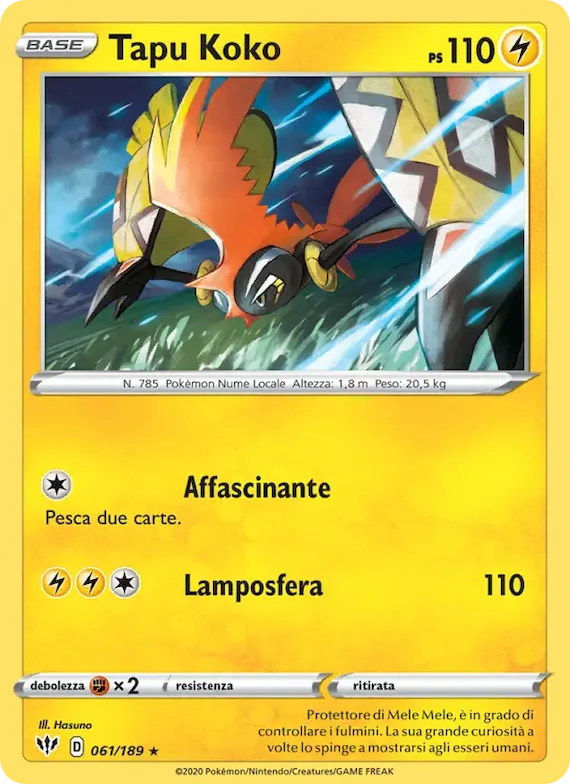 Tapu Koko 61 – Fiamme Oscure