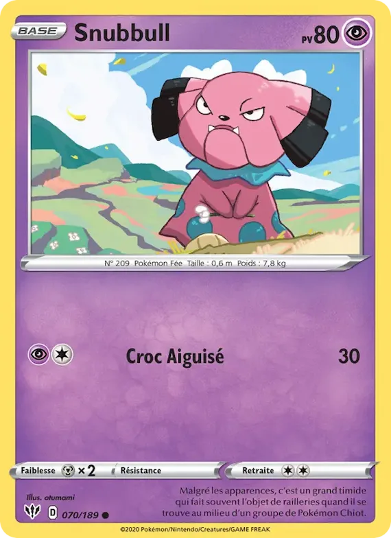 Snubbull 70 – Ténèbres Embrasées