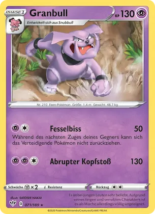 Granbull Nr. 71 – Darkness Ablaze