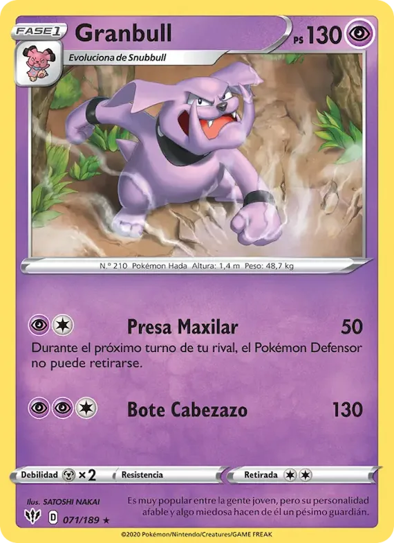 Granbull 71 – Oscuridad Incandescente