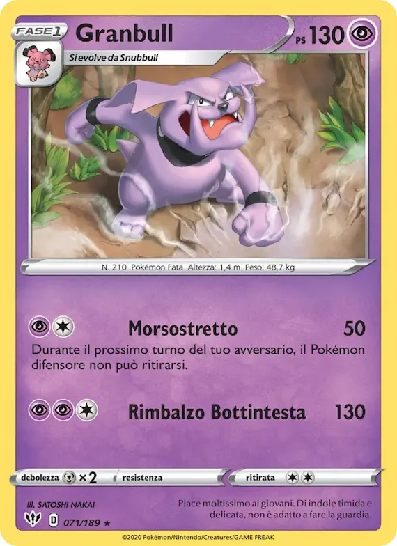 Granbull 71 – Fiamme Oscure