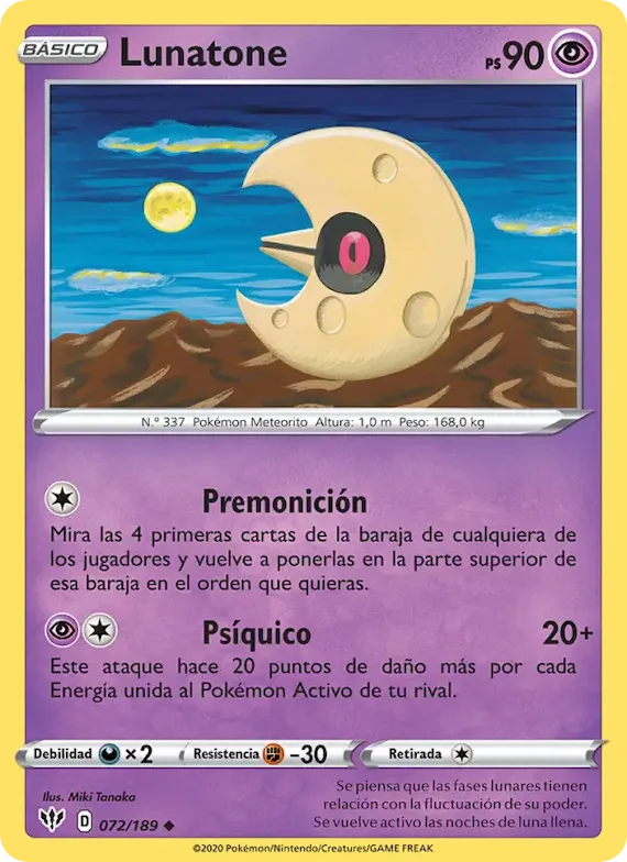 Lunatone 72 – Oscuridad Incandescente
