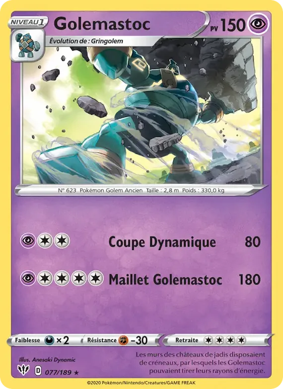Golemastoc 77 – Ténèbres Embrasées