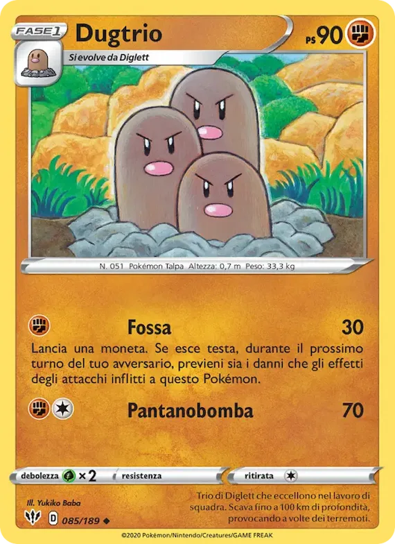 Dugtrio 85 – Fiamme Oscure