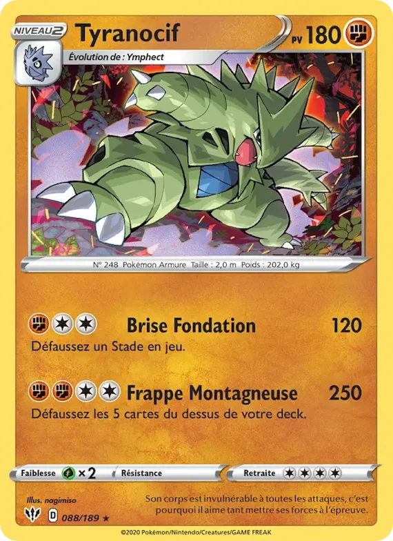 Tyranocif 88 – Ténèbres Embrasées
