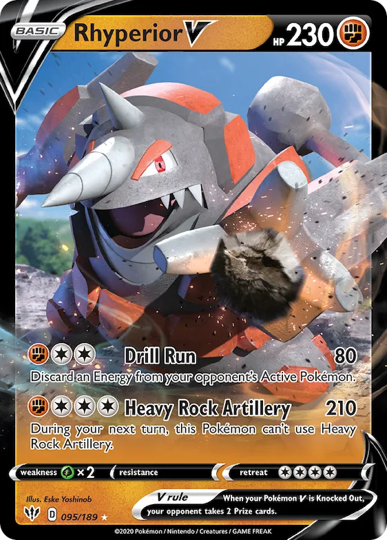 Rhyperior V #95 – Darkness Ablaze