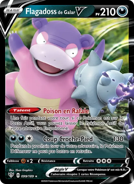 Flagadoss de Galar V 99 – Ténèbres Embrasées