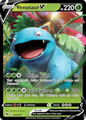 Venusaur V 1 – Caminho do Campeão