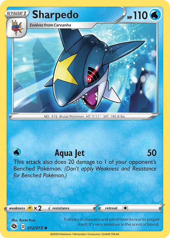 Sharpedo #12 – Champion's Path
