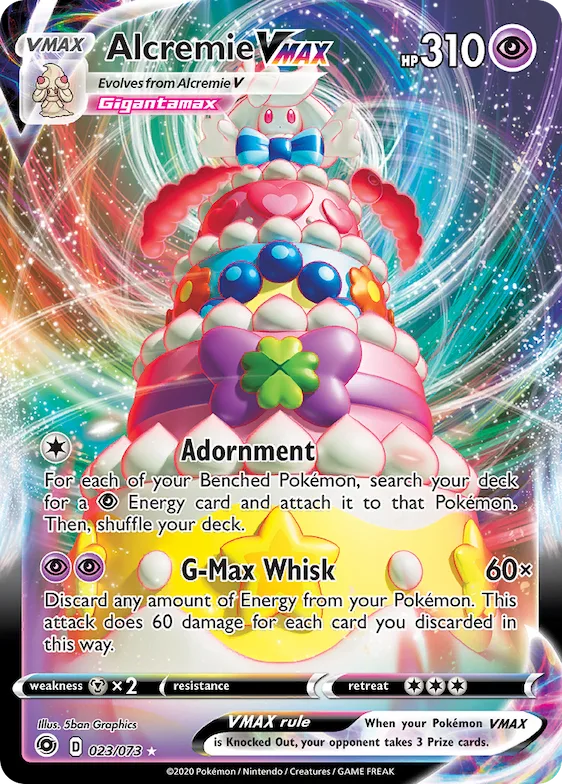 Alcremie VMAX #23 – Champion's Path