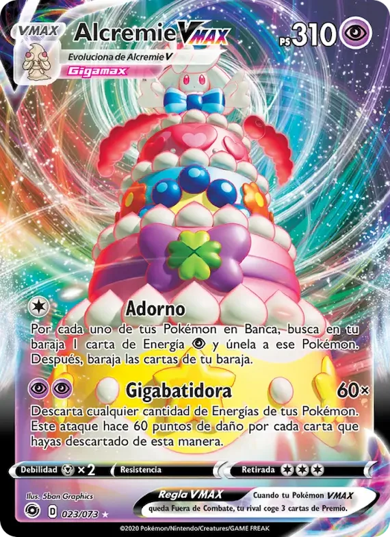 Alcremie VMAX 23 – Camino de Campeones