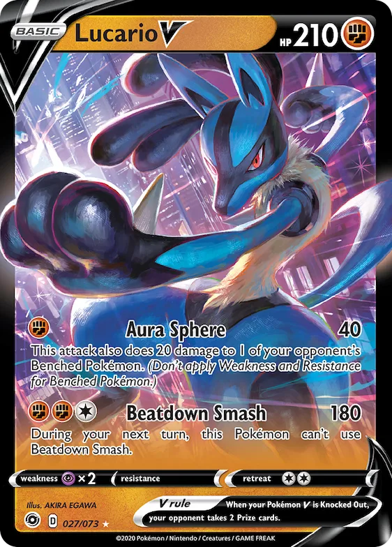 Lucario V #27 – Champion's Path