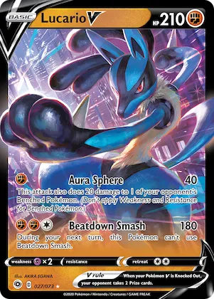 Lucario V #27 – Champion's Path