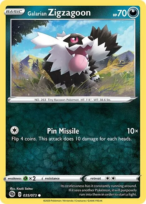 Galarian Zigzagoon #35 – Champion's Path