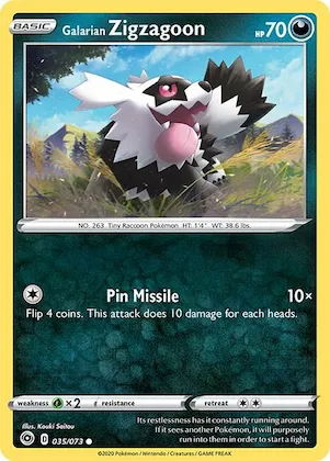 Galarian Zigzagoon #35 – Champion's Path