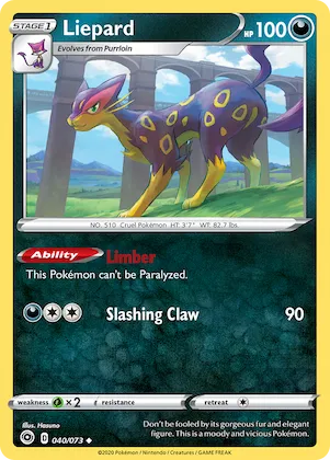 Liepard #40 – Champion's Path