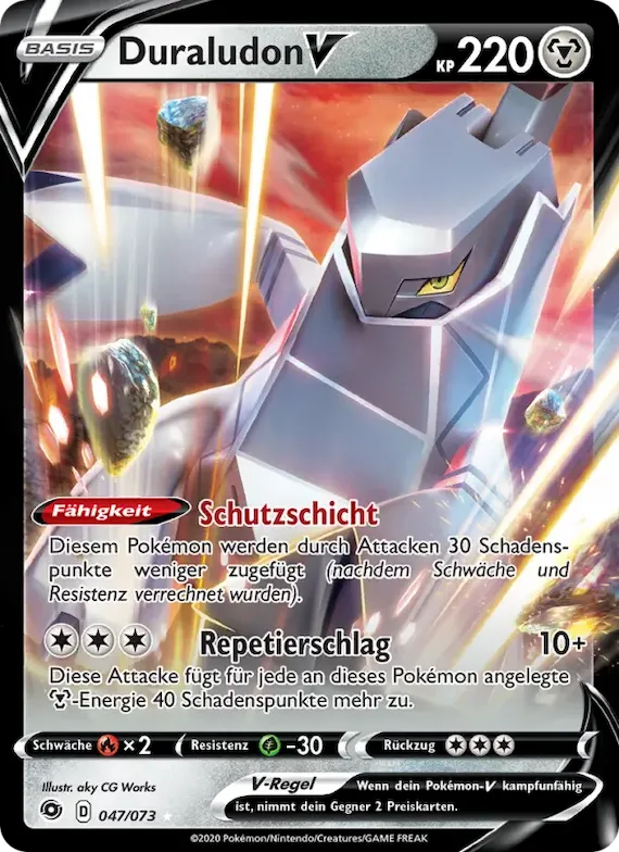 Duraludon V 47 – Weg des Champs