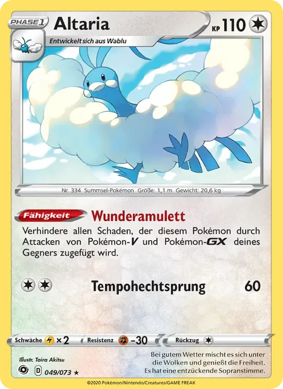 Altaria 49 – Weg des Champs