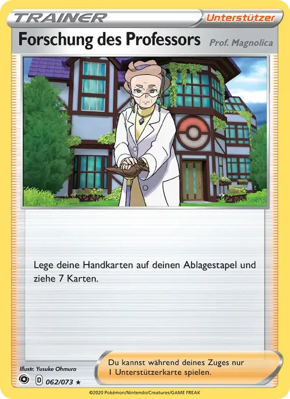 Forschung des Professors 62 – Weg des Champs