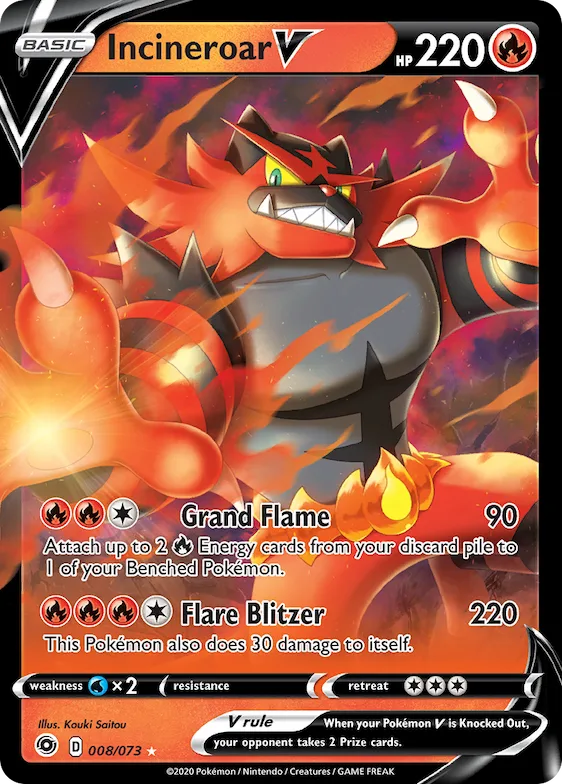 Incineroar V #8 – Champion's Path