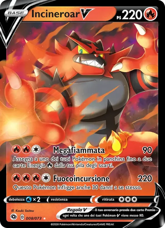 Incineroar V 8 – Futuri Campioni