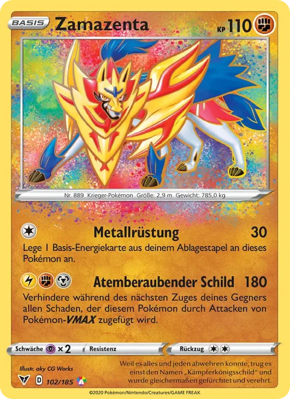 Zamazenta 102 – Farbenschock