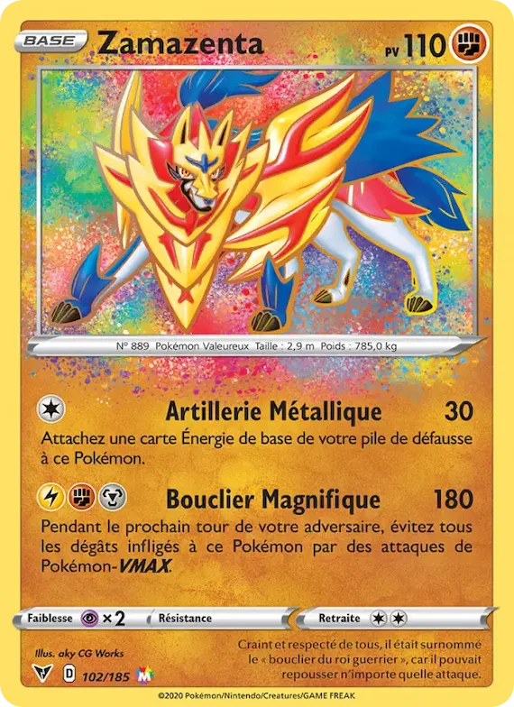 Zamazenta 102 – Voltage Éclatant