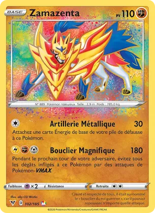 Zamazenta n° 102 – Voltage Éclatant